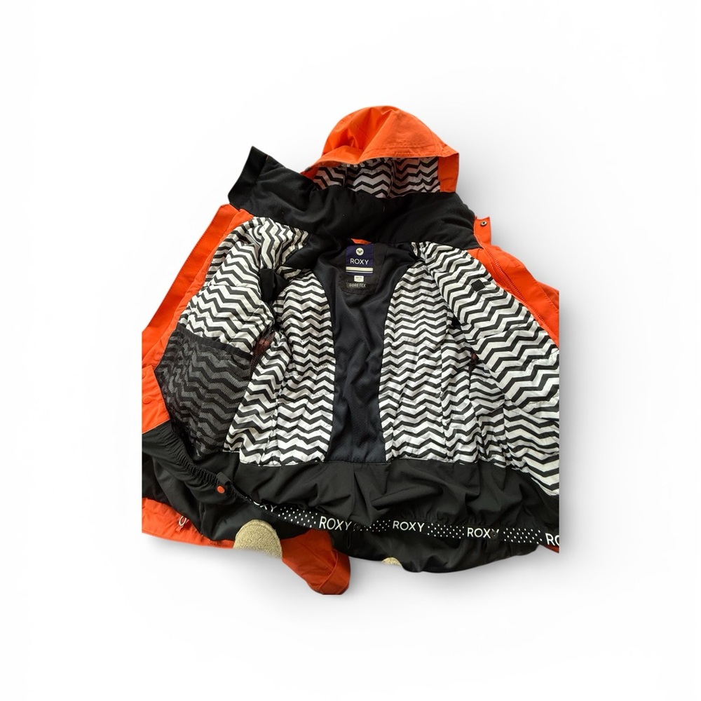 Roxy Women's Vibrant Orange Ski Jacket - Picture 4 of 12
